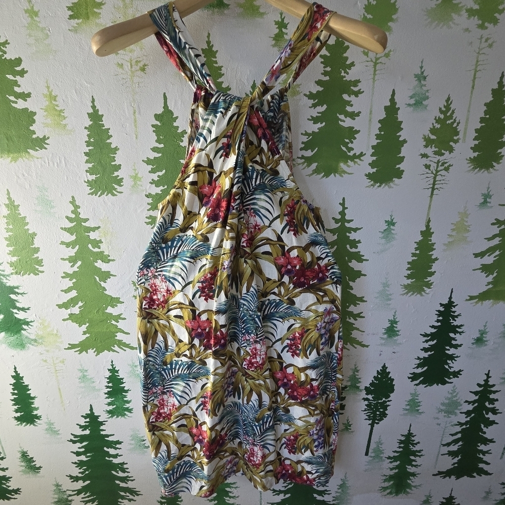 Tommy Bahama Majorelle Jardin Halter Dress